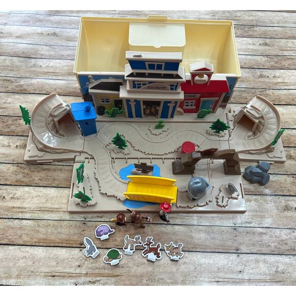 Disney Other - Disney Parks Pixar Toy Story Andy's Toy Chest Mini Playset Old West Roundup